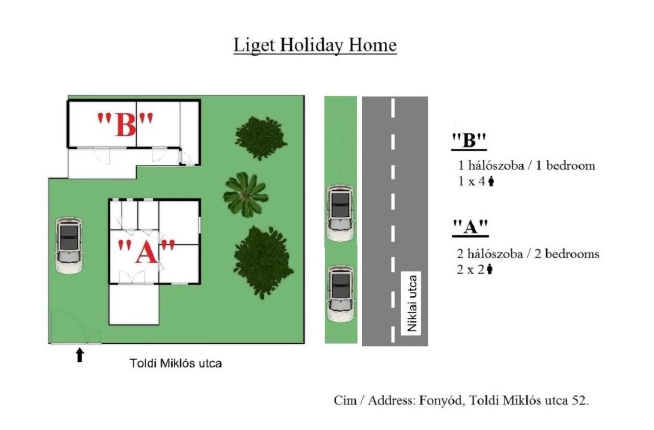 Liget Holiday Home Fonyód Exterior foto