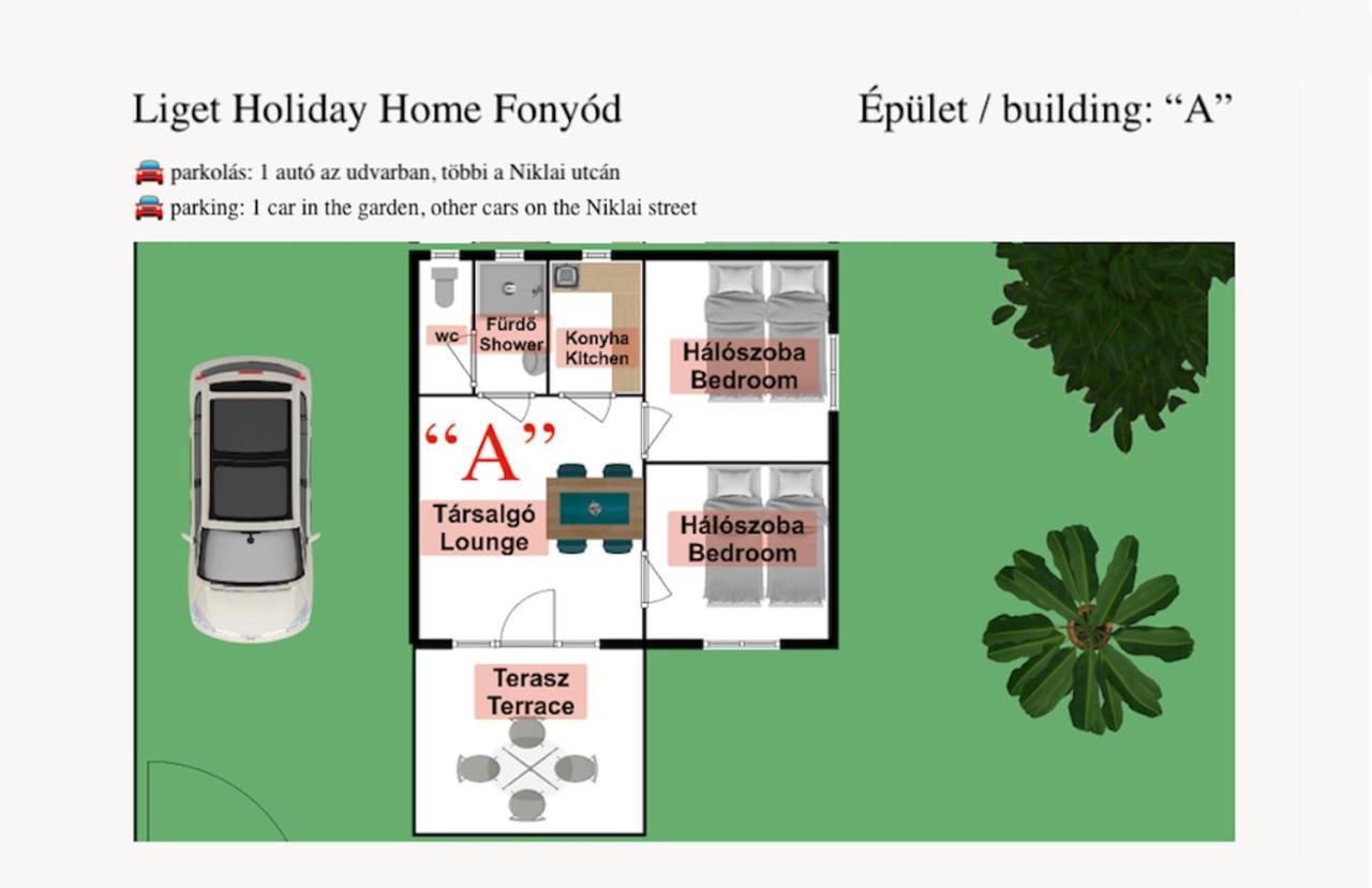 Liget Holiday Home Fonyód Exterior foto